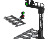 Светофоры для строительства поездов LEGO