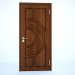 3d модель Дверь входная деревянная – превью