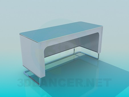 modello 3D Hi-Tech Bench - anteprima