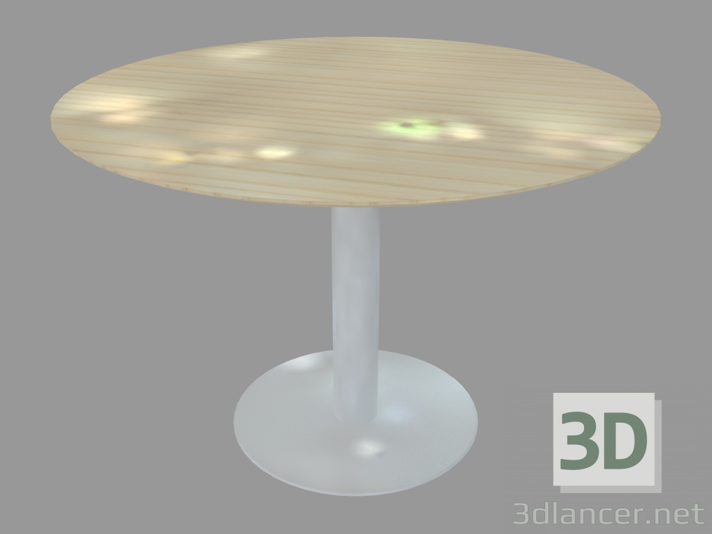 3D modeli Yemek masası (kül D110) - önizleme
