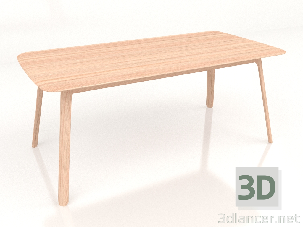 modèle 3D Table à manger Teska 180 - preview