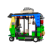 modèle 3D de LEGO Tuk Tuk acheter - rendu