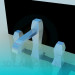 3D modeli Su musluk - önizleme