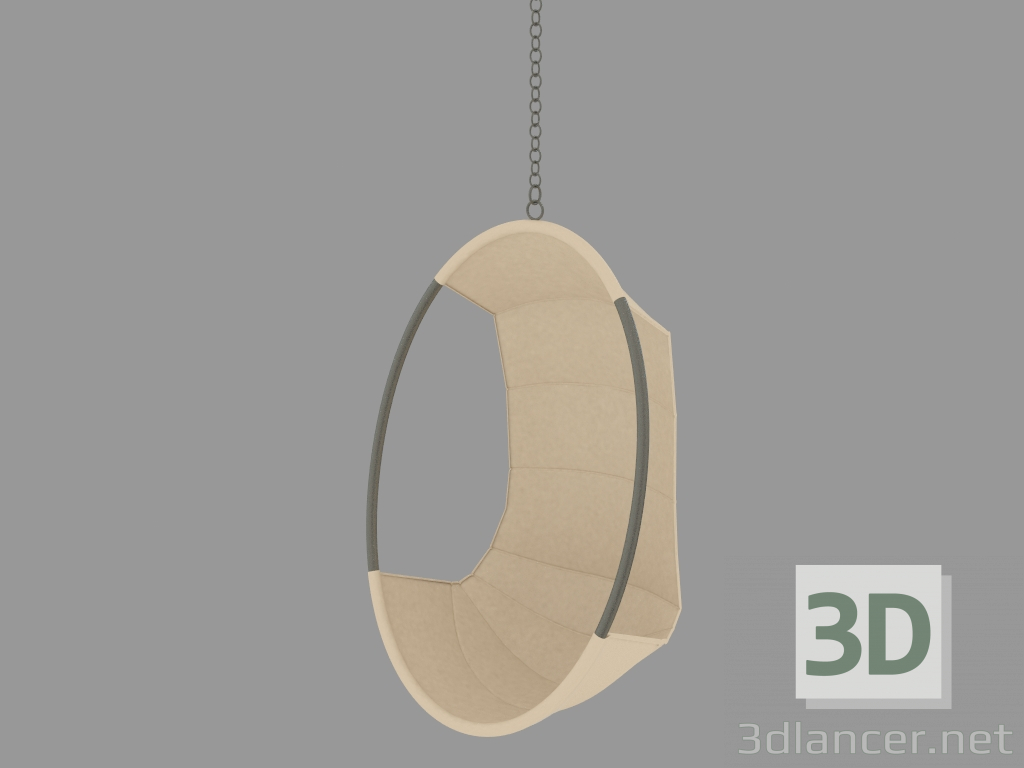 3D Modell Schwingen Sessel - Vorschau