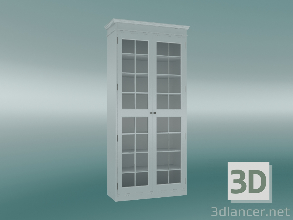 modello 3D Libreria Showcase (DCB01) - anteprima