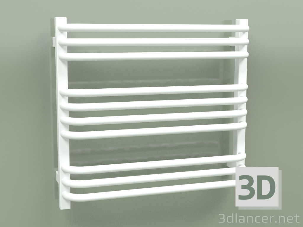 modèle 3D Sèche-serviettes électrique Alex One (WGALN054060-S1-P4, 540x600 mm) - preview