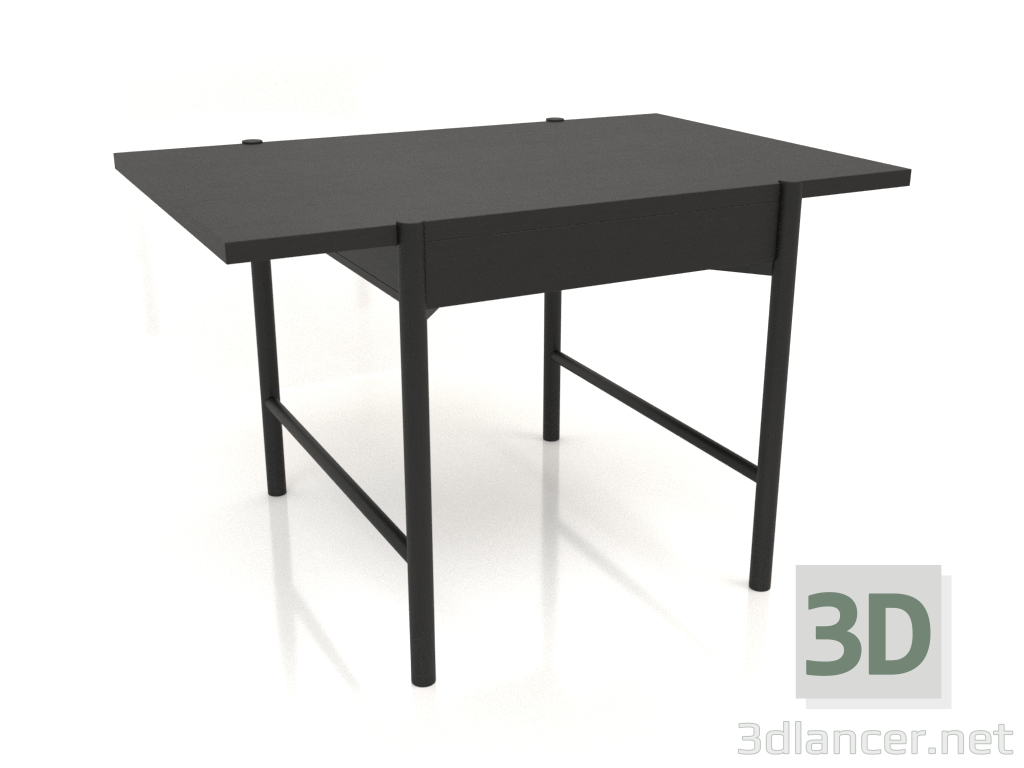 3D Modell Esstisch DT 09 (1200x840x754, Holz schwarz) - Vorschau