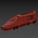 3d Lego Express Passenger Train model buy - render