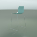 3d model Bar stool 0471 (on a sled, two-color polypropylene) - preview