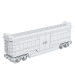3d Пасажирський вагон Lego Express модель купити - зображення