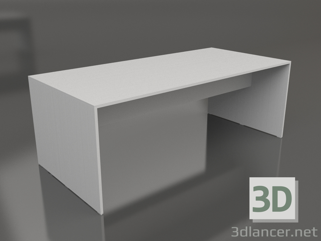 3d model Dining table 210 (Silver anodized) - preview