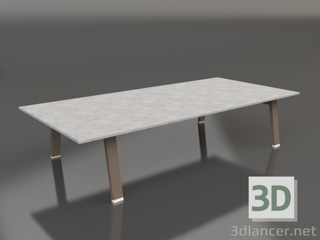 3d model Coffee table 150 (Bronze, DEKTON) - preview