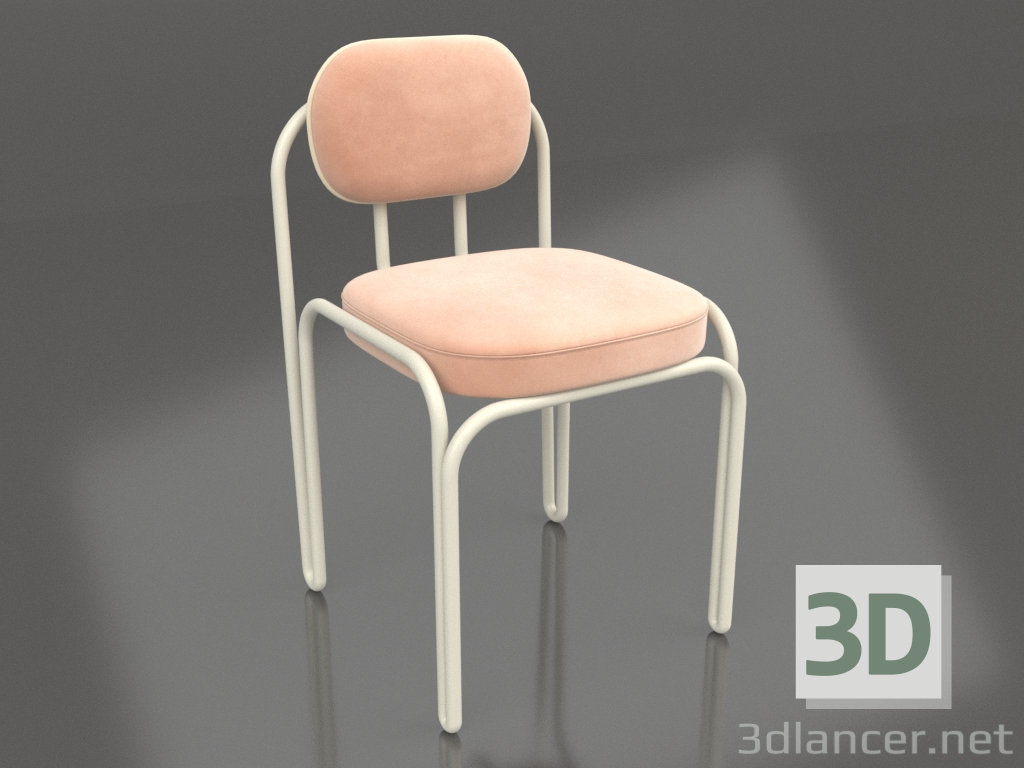 modèle 3D Chaise Tyanuchka (mousse de pêche) - preview