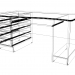 3d office table model buy - render