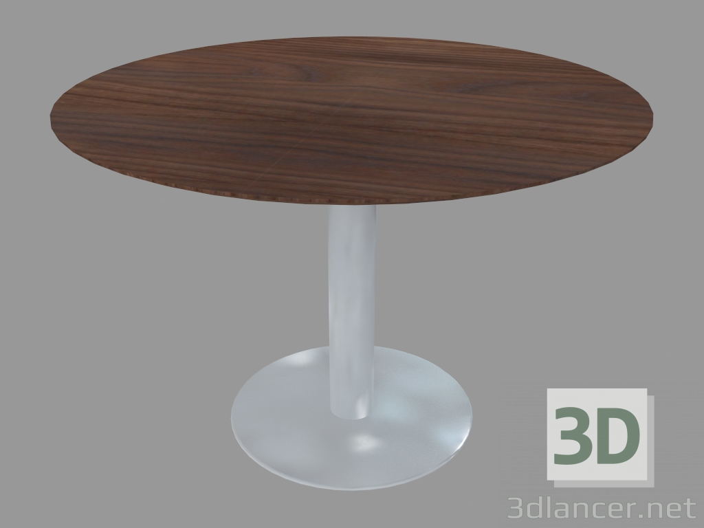 3D modeli Yemek masası (ceviz D110) - önizleme