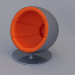 modello 3D di uovo da poltrona comprare - rendering