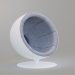 huevo de sillón 3D modelo Compro - render
