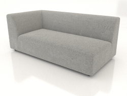 Corner sofa module (L) 173 extended left