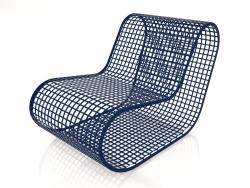 Club chair without rope (Night blue)