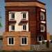 Diseño exterior edificio 3D modelo Compro - render