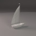 3D Balıkçı teknesi LP modeli satın - render