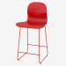 3D Modell Stapelbare Bar Red Tate Stuhl - Vorschau