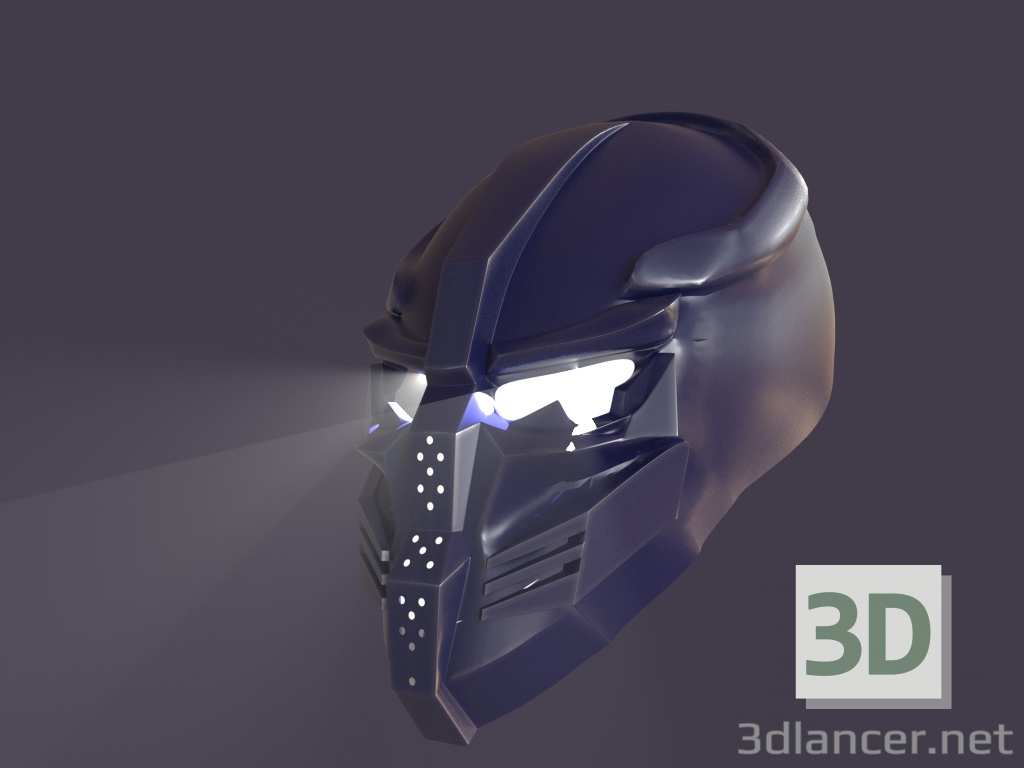 modèle 3D de Masque de robot acheter - rendu