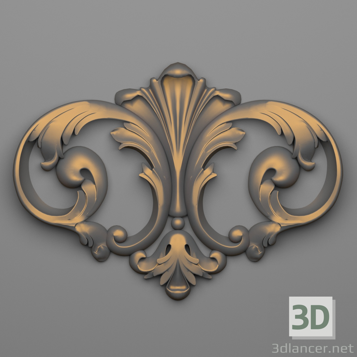 Decoración 56 3D modelo Compro - render