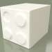 Modelo 3d Cubo de guarda-roupa infantil (Branco) - preview