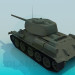 3d model T-34-85 - preview