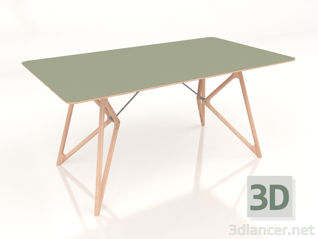 3d model Dining table Tink 160 (Olive) - preview