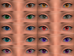 #Pack Ojos Texturas #01