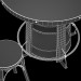 3d Комплект стол и стул для паба модель купить - ракурс