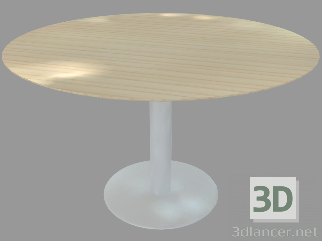 modèle 3D Table à manger (cendres D120) - preview