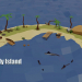 3 डी खेल सेट द्वीप / खेल संपत्ति द्वीप (LowPoly) मॉडल खरीद - रेंडर
