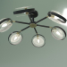 3d model Ceiling chandelier Gallo 70121-6 (black) - preview