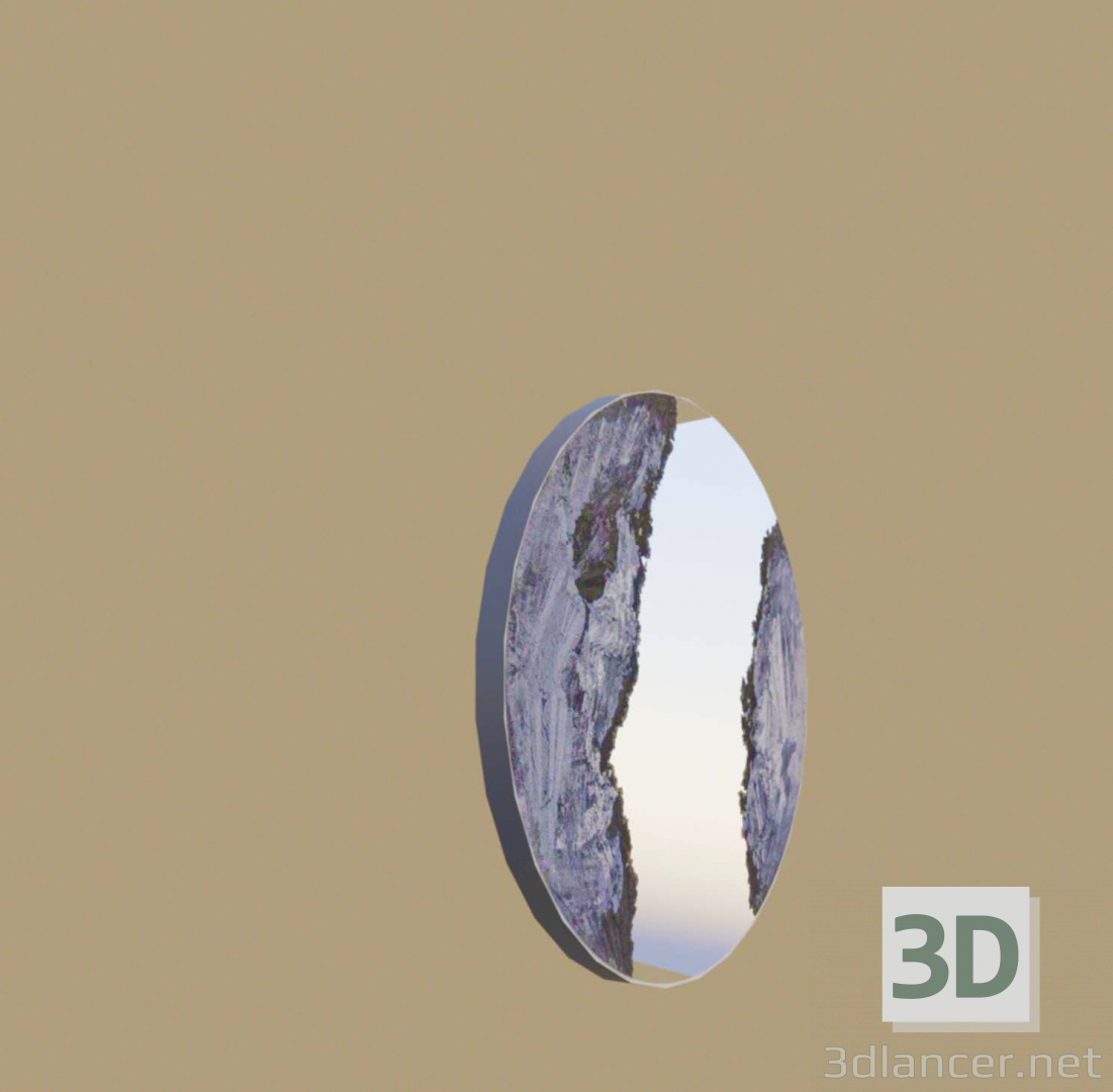 Espejo 3D modelo Compro - render