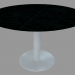 modèle 3D Table à manger (frêne teinté noir D120) - preview