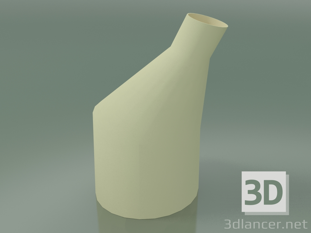 3D modeli Vazo Kumaş (H 30cm, D 34cm, Kum) - önizleme