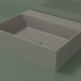 3D modeli Tezgah üstü lavabo (01UN31302, Clay C37, L 60, P 48, H 16 cm) - önizleme