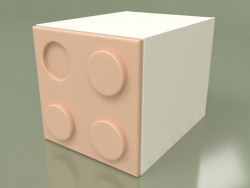 Armoire-cube pour enfants (Gingembre)