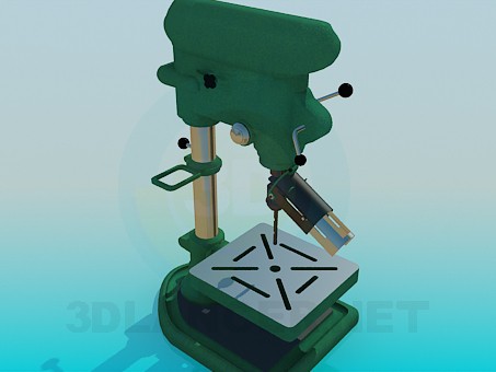 modèle 3D Machine de forage - preview