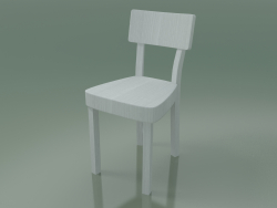 कुर्सी (123, सफेद)