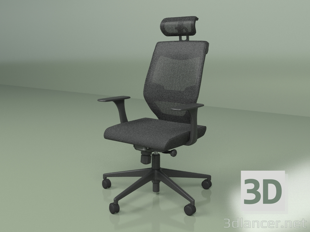 3d модель Рабочее кресло Brus LW – превью