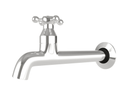 faucet with one outlet for laundries and balconies