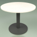 3d model Table 003 (Metal Smoke, Weather Resistant White Colored Teak) - preview