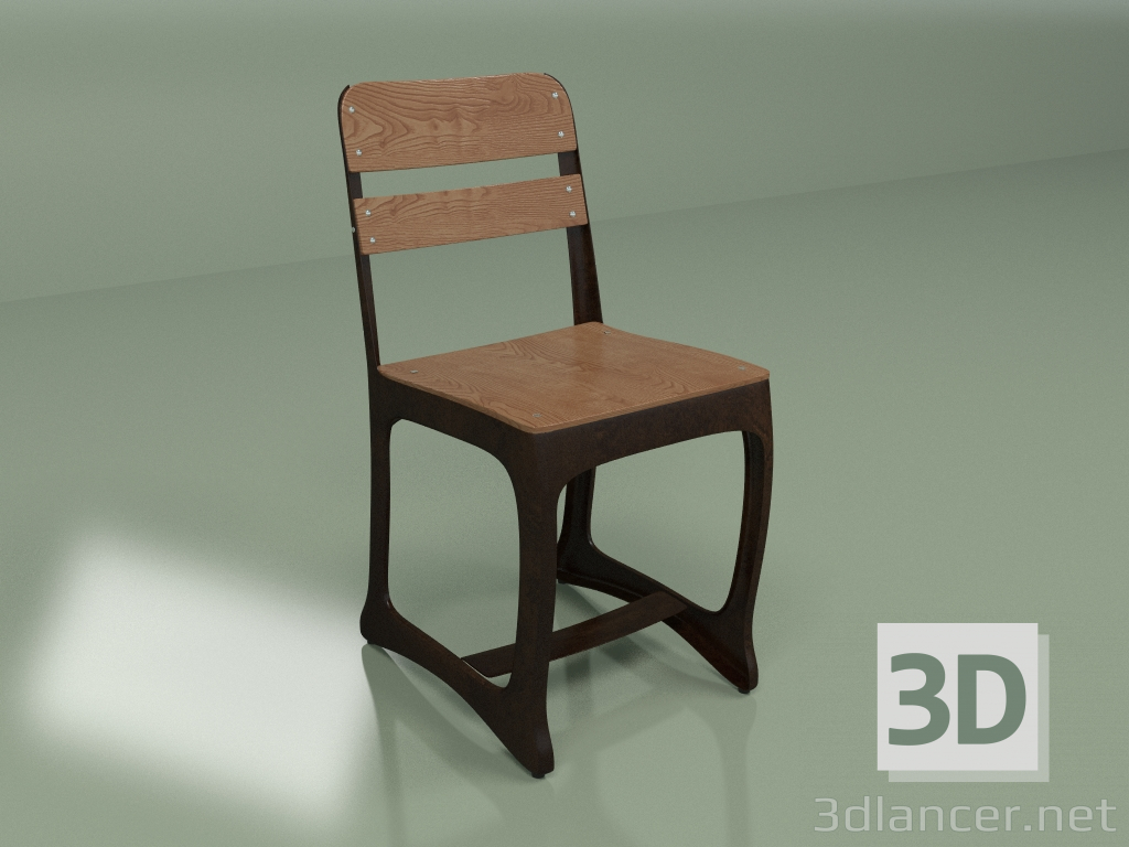 3D Modell Stuhl Okt - Vorschau