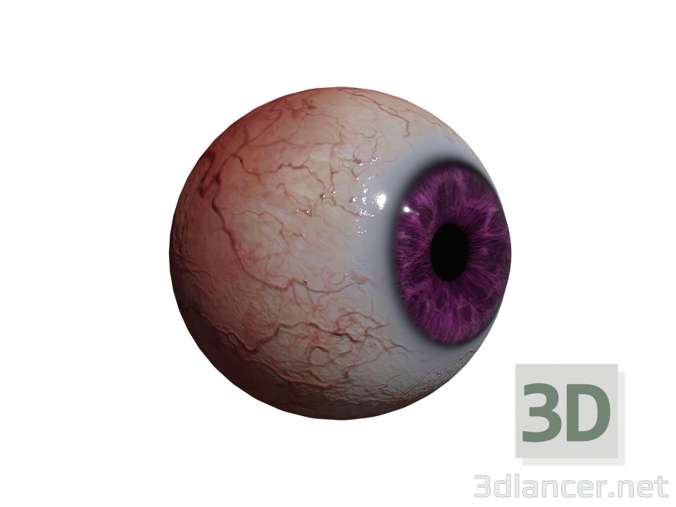 modello 3D di Occhio comprare - rendering