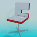modello 3D Una sedia sul gambo - anteprima