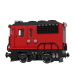 Extintor Mini Diesel-Eléctrico Tren Clase A 3D modelo Compro - render